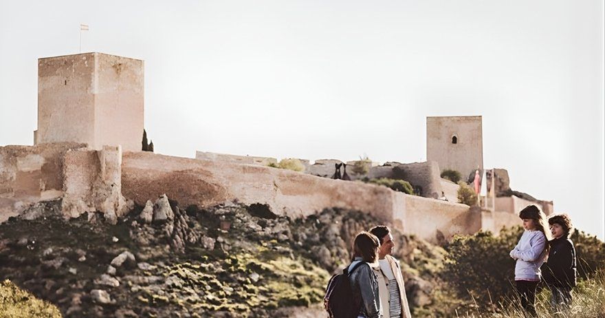 Entrada al Castillo de Lorca
